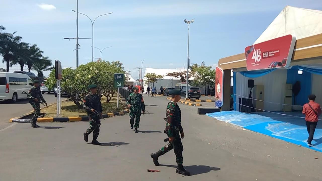 Pengamanan Ketat di TSM Makassar Jelang Kedatangan Selvi Gibran: Paspampres, TNI, Polri, Jihandak - Tribun-timur.com