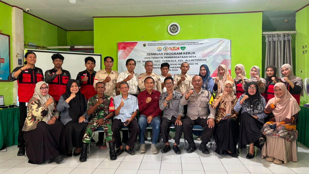 Revitalisasi Gapura hingga Pelatihan AI, Ini 8 Program Kerja KKN Unhas di Alliritengae Maros - Tribun-timur.com