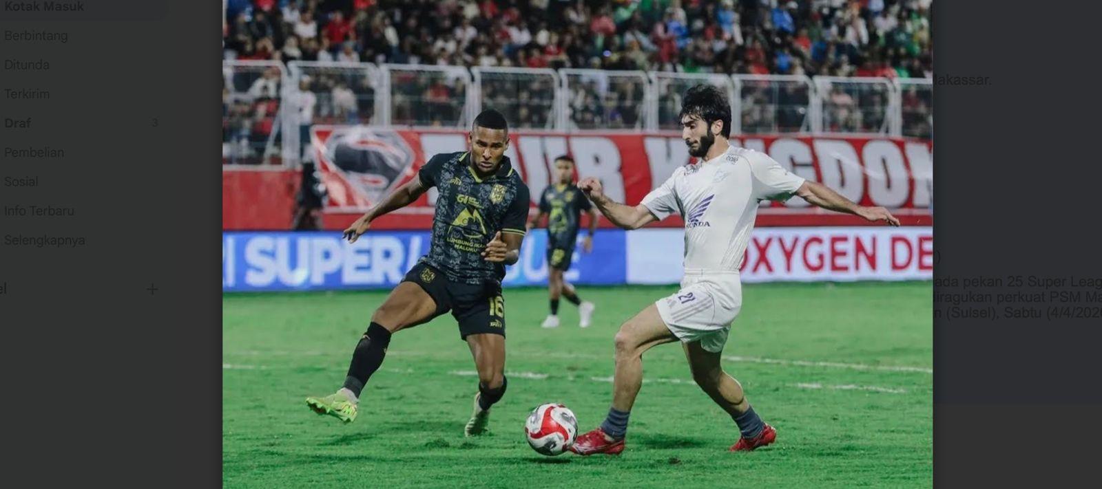 PSM Makassar Terancam Tanpa Sheriddin Boboev Lawan Persis Solo