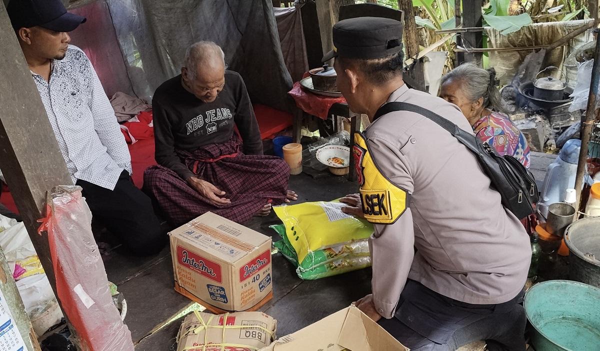 Tinggal di Rumah Tak Layak, Maharu Dapat Bantuan dari AKBP Jamal Fathur