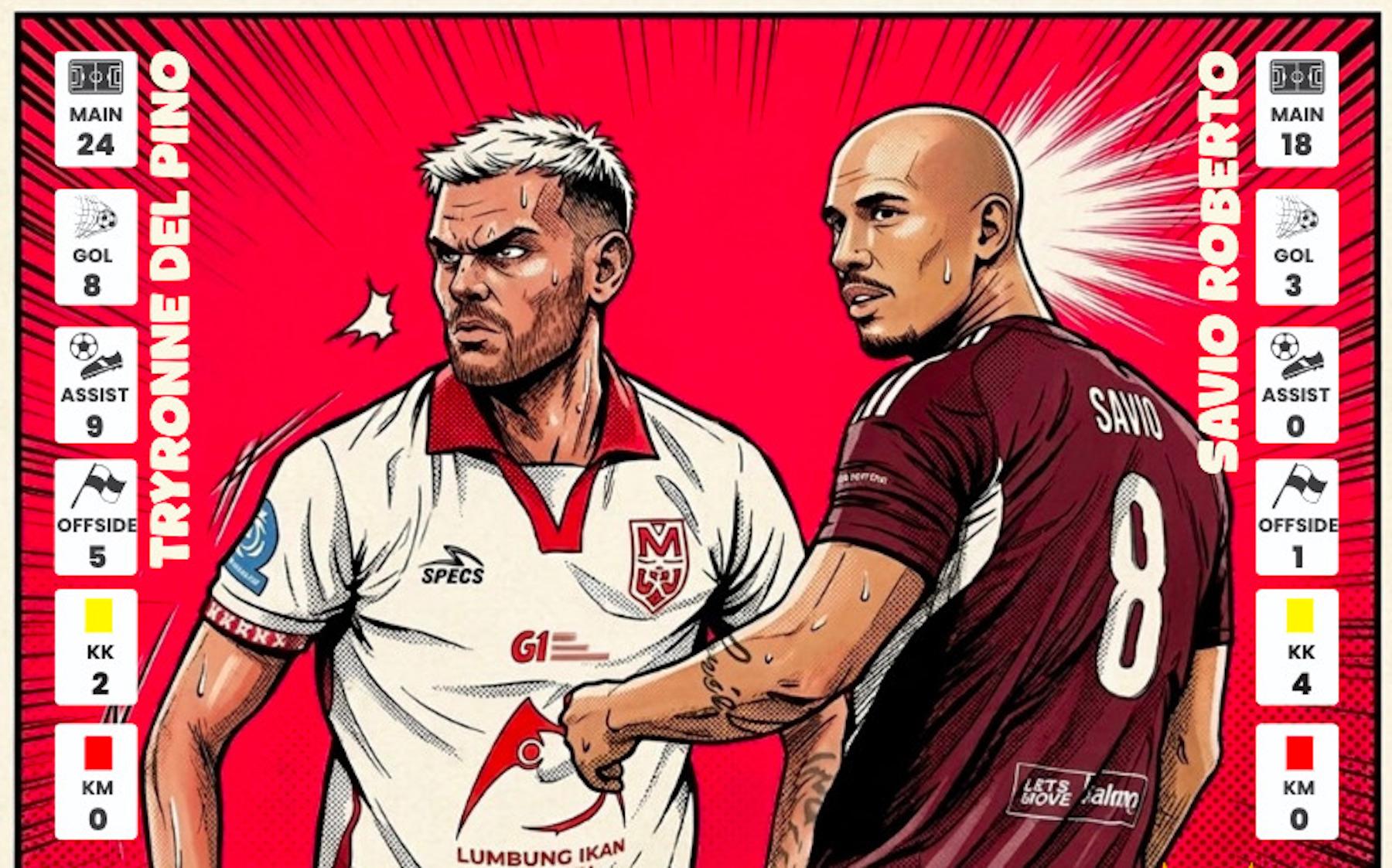Prediksi Malut United vs PSM Makassar: Adu 'Otak' Savio Roberto dan Tyronne del Pino