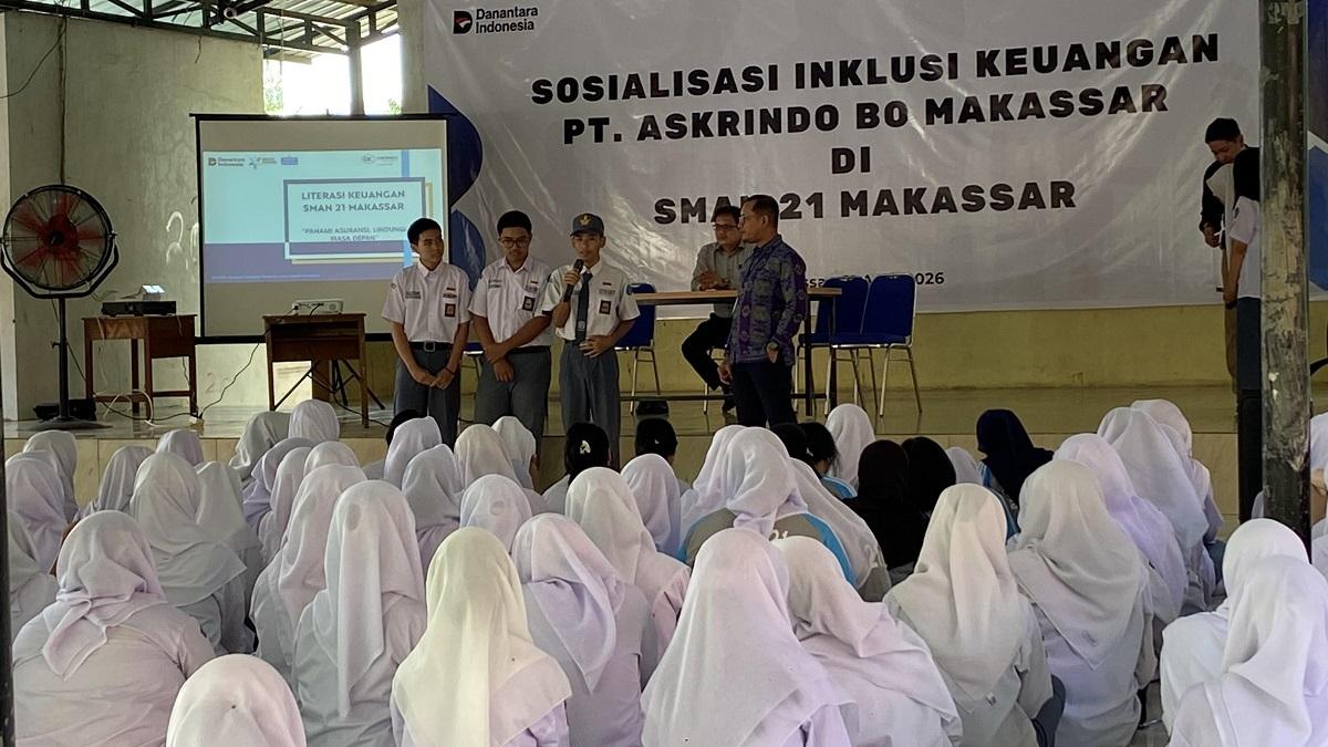Askrindo Kenalkan Literasi Keuangan dan Resiko Asuransi ke Pelajar