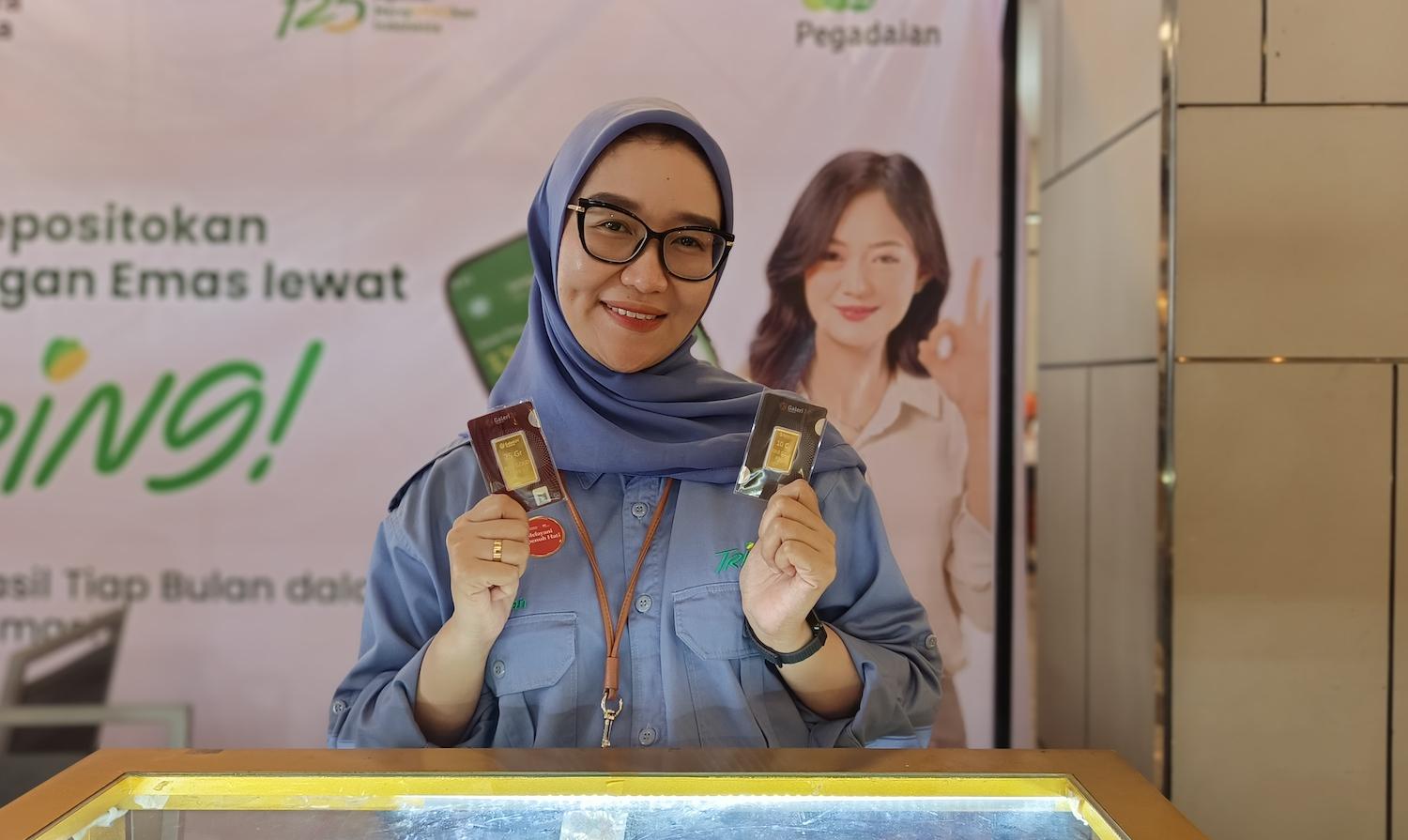 Pegadaian Tebar Promo Emas di Event Makkunrai Tribun Timur, Cicilan Mulai DP 15 Persen
