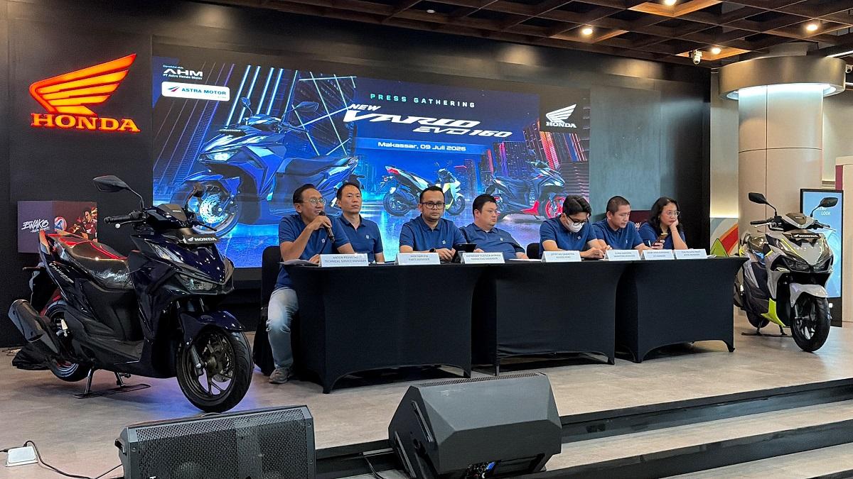 New Honda Vario Evo 160 Mengaspal di Makassar, Harga Mulai Rp29,7 Juta - Tribun-timur.com