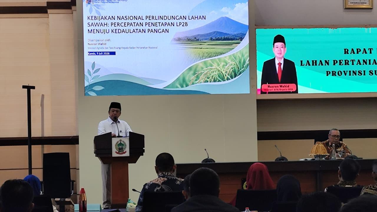 Nusron Target LP2B Capai 87 Persen, Kepala BPN Gowa Tegaskan tak Ada Pengalihan Lahan Pertanian - Tribun-timur.com