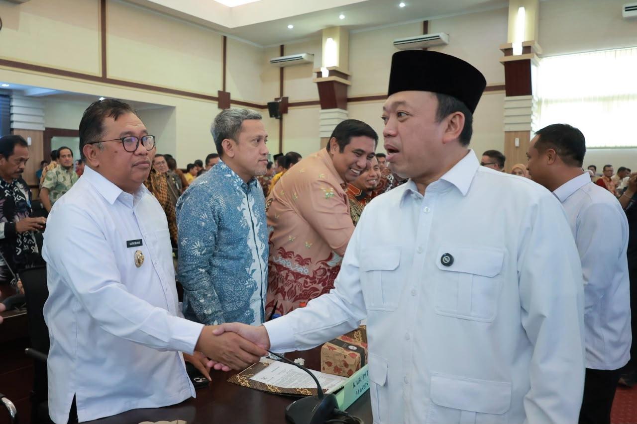 Daeng Manye Bertemu Nusron Wahid, Tegaskan Komitmen Lindungi Lahan Pertanian Lewat Penetapan LP2B - Tribun-timur.com
