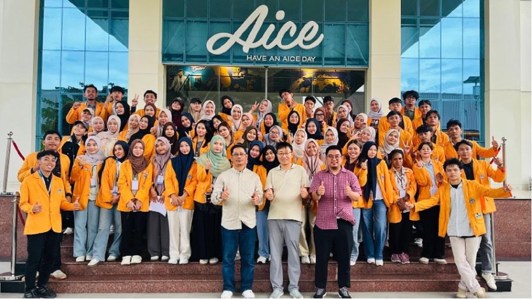 Mahasiswa FEB UNM Belajar Langsung Pengelolaan SDM dan Industri Modern di PT Aice Holdings Indonesia - Tribun-timur.com