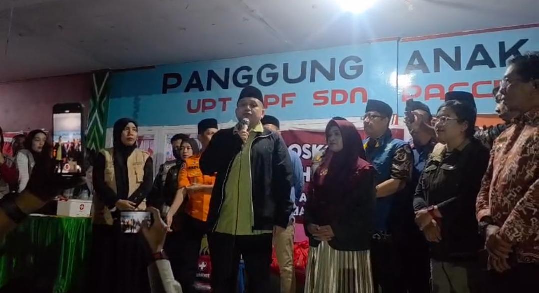 1.157 Warga Mengungsi Akibat Banjir Makassar, Malam-malam Munafri Tinjau Posko SDN Paccerakkang