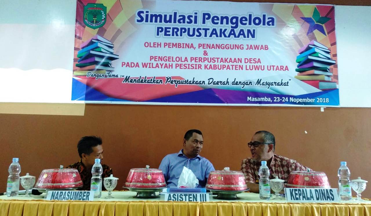 Pemkab Luwu Utara Ingin Hidupkan Perpustakaan di Wilayah Pesisir, Latih Pengelola Perpustakaan