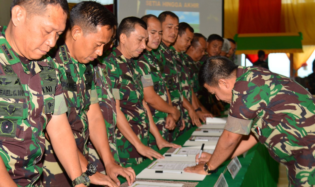 Kodam XIV Hasanuddin Tegaskan Komitmen Wujudkan Birokrasi Bersih, Akuntabel, Efektif dan Efisien