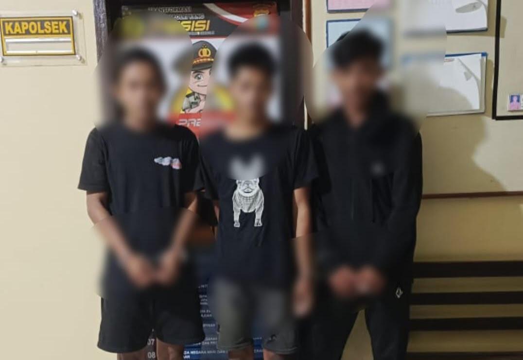 Tiga Pemuda Curi Peralatan Produksi Air Gelas di Parepare