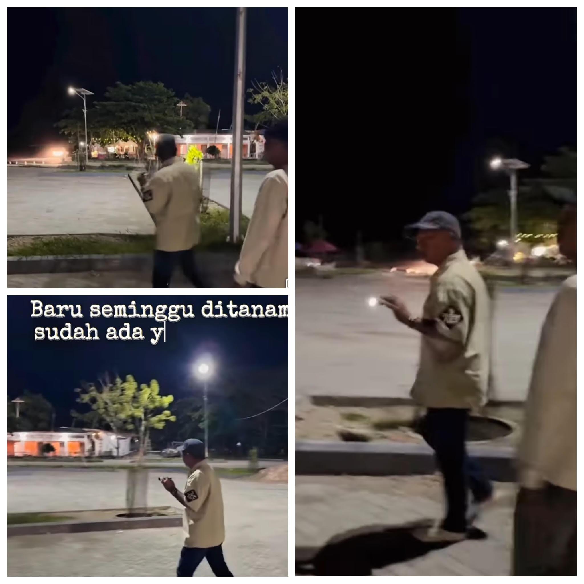 Tengah Malam Cari Pohon Hilang, Andi Utta Geram Sambil Bawa Senter di Pantai Merpati