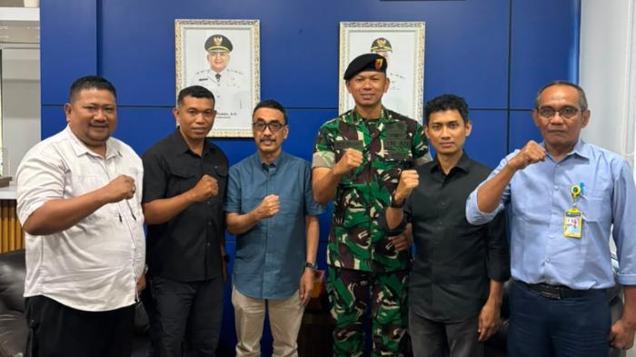 Yonkav-10 dan PDAM Makassar Perkuat Sinergi Penyediaan Air Bersih Asrama Prajurit - Tribun-timur.com