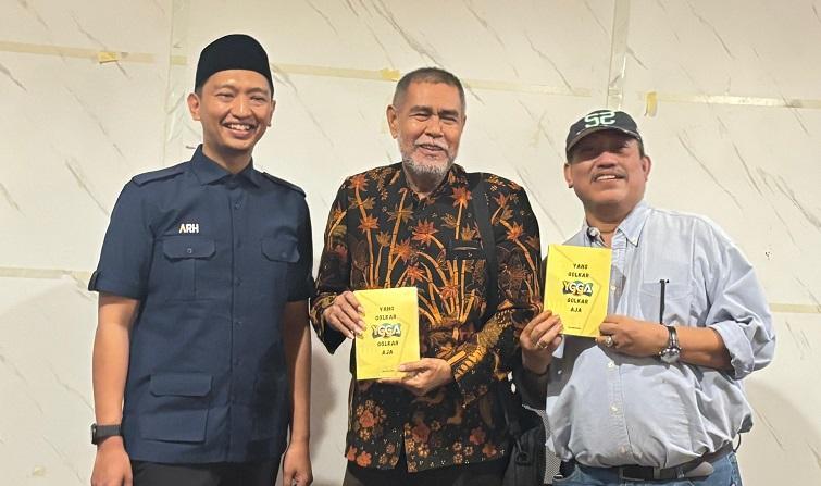 Dari Aktivis ke Golkar, Arief Rosyid Tinggalkan Jejak Lewat Buku YGGA