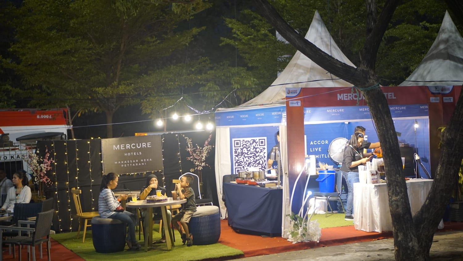 Cobain Yuk Kuliner di Booth Hotel Mercure 'F8 Makassar', Makanan dan Minuman Mulai Rp 10 Ribu