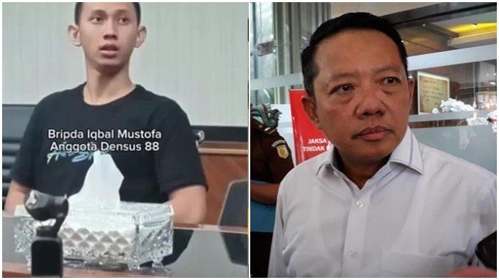 Sosok Bripda Iqbal Mustofa Anggota Densus 88 Pengintai Jampidsus, Polri Tak Berani Hukum