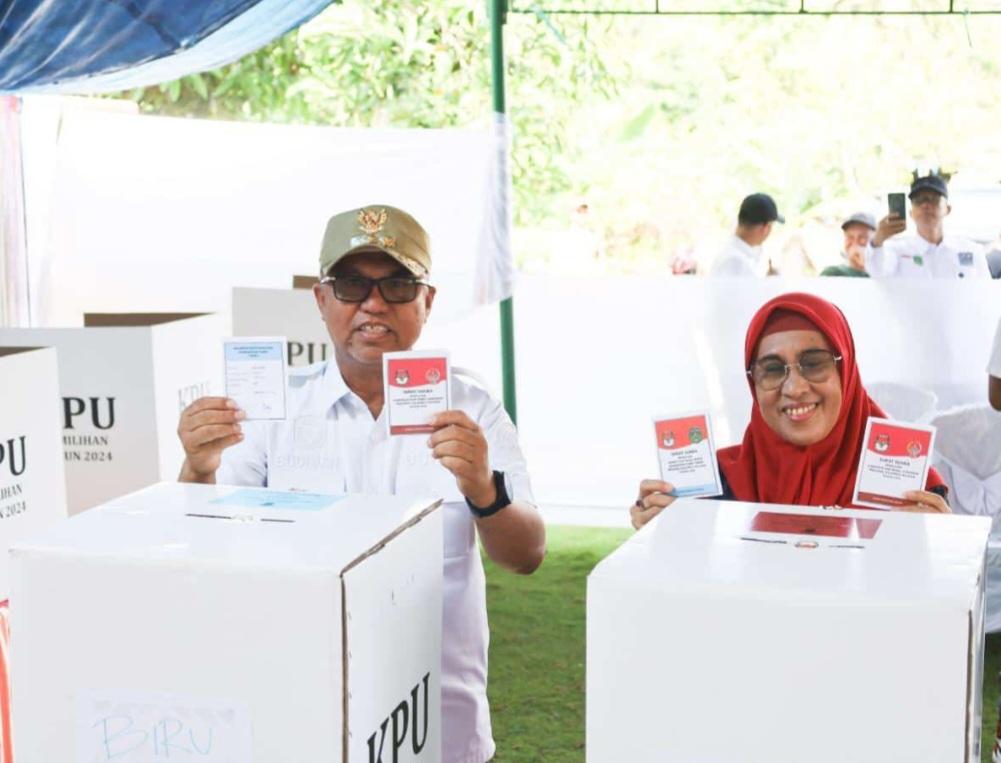 Incumbent Lutim Tumbang Versi Quick Count, Budiman: Apapun Hasilya Mari Kita Terima dengan Baik