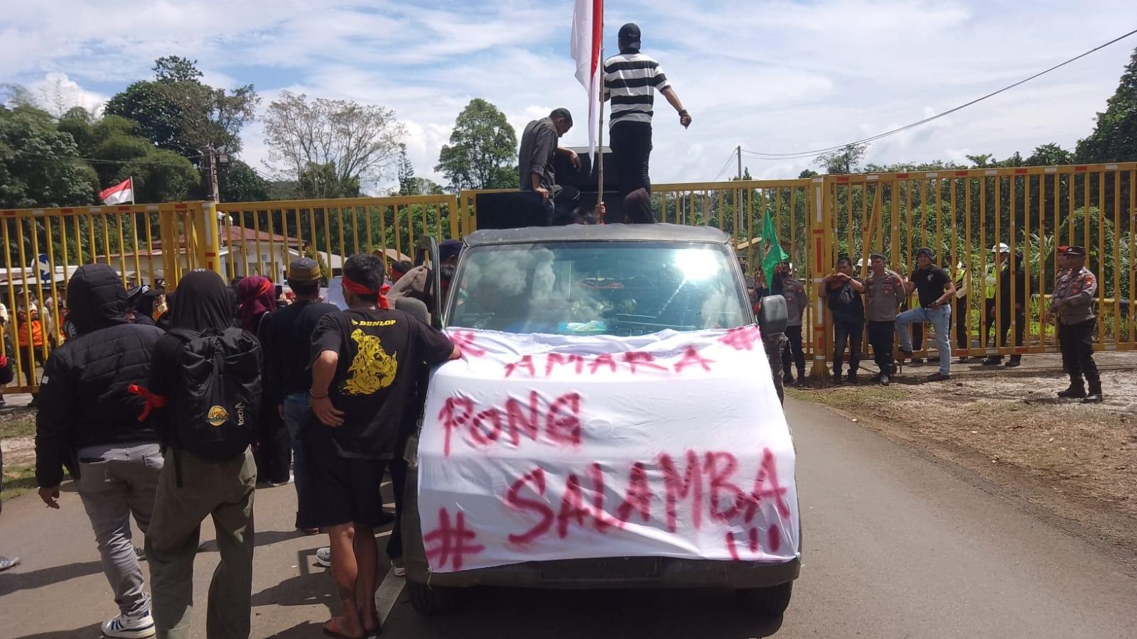 Masyarakat Seba-seba Lutim Demo PT Vale, Diduga Ada Penyerobotan Lahan