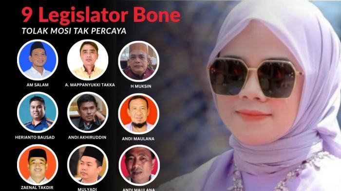 DPRD Bone Memanas, Geng Adriani Page Mosi Tak Percaya Ketua, Kelompok Andi Tenri Walinonong Bertahan - Halaman all - Tribun-timur.com