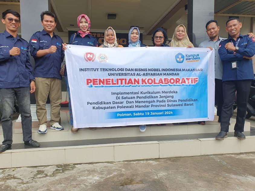 ITB Nobel Indonesia Makassar-Unasman Polman Kolaborasi Penelitian