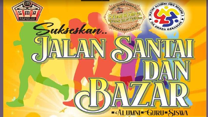 Alumni SMAGA Makassar 80-an Bakal Bernostalgia, Rayakan Milad dengan Bazar dan Jalan Santai