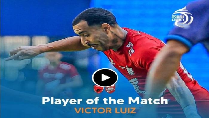 Victor Luiz Man of The Match di Laga PSM Makassar vs Borneo FC