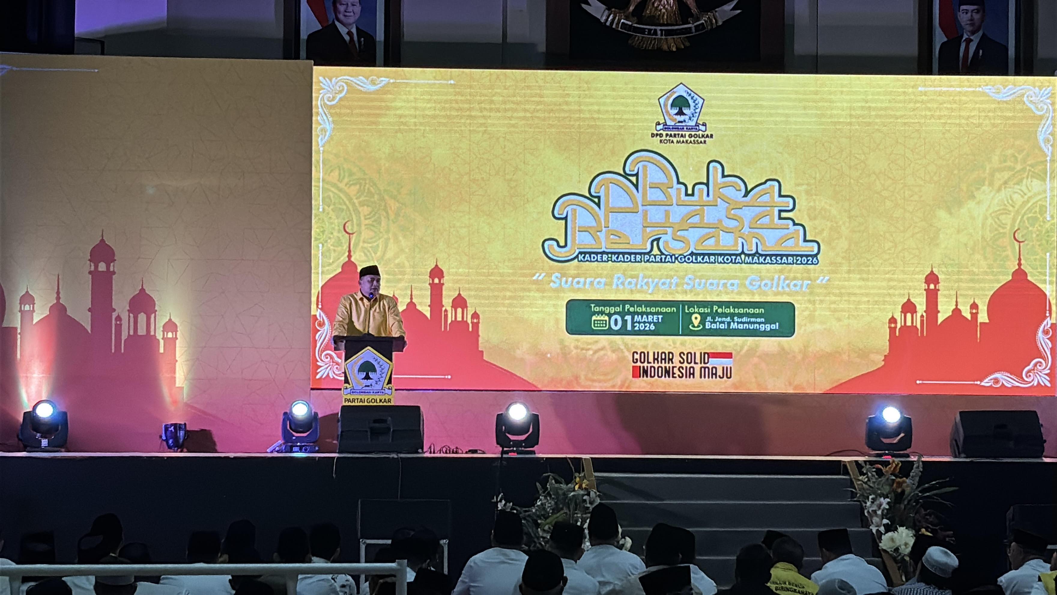 1.500 Kader Golkar dan Undangan Internal Buka Puasa Bersama
