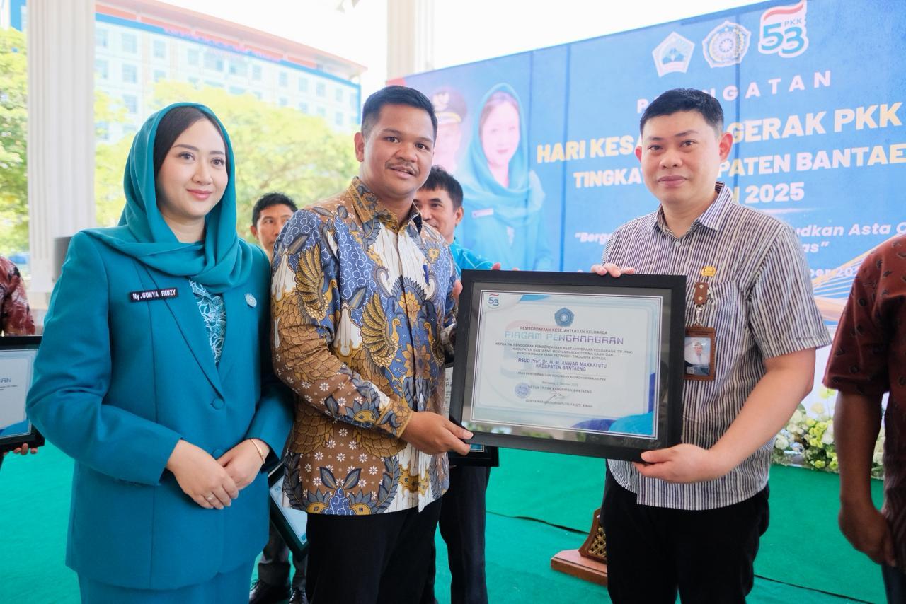 HKG PKK ke-53, Bupati Bantaeng: PKK Punya Peran Penting Wujudkan Keberhasilan Program MBG