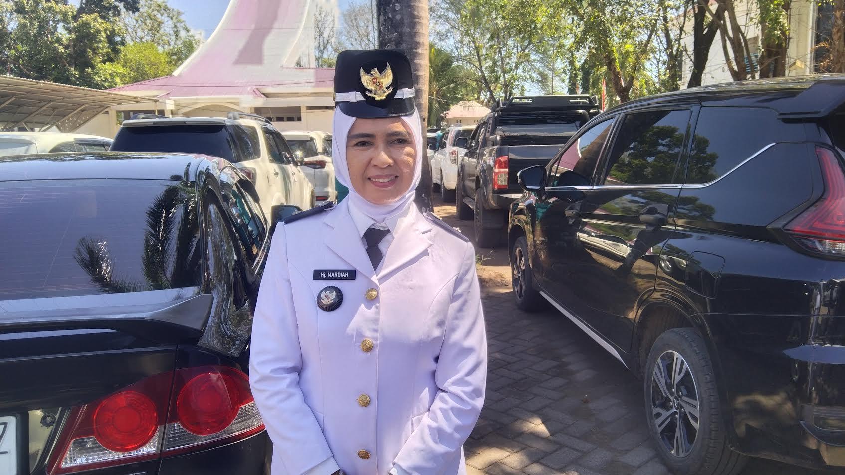 Tanggapan Haji Mardiah Soal Kabar Jadi Wakil Firdaus Daeng Manye di Pilkada Takalar