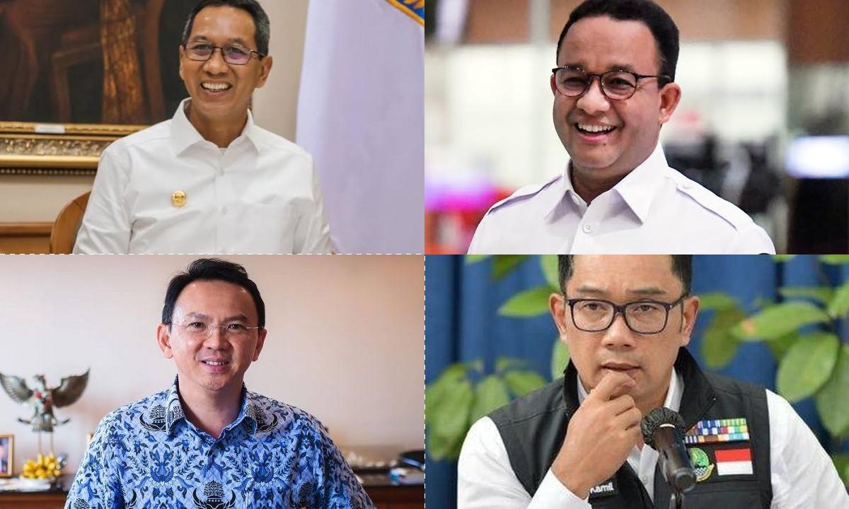 3 Figur Calon Gubernur Jakarta 2024 Terpopuler: Heru Budi Kalahkan Ridwan Kamil, Anies Teratas