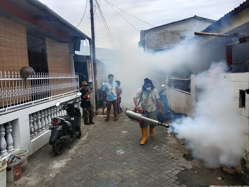 7 Warga Bonto Makkio Makassar Terserang DBD, Horas Community Gercep Lakukan Fogging - Horas-Community-kembali-mgrdw.jpg