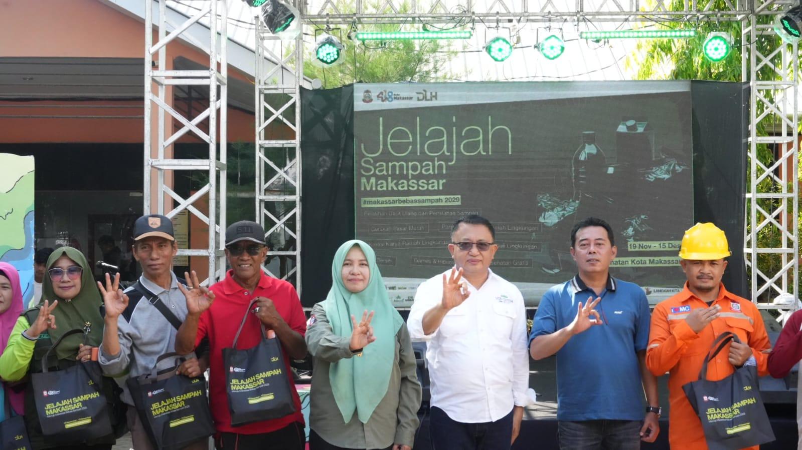 Jelajah Sampah Makassar Hari ke-7 di Biringkanaya Kumpulkan 45,7 kg sampah