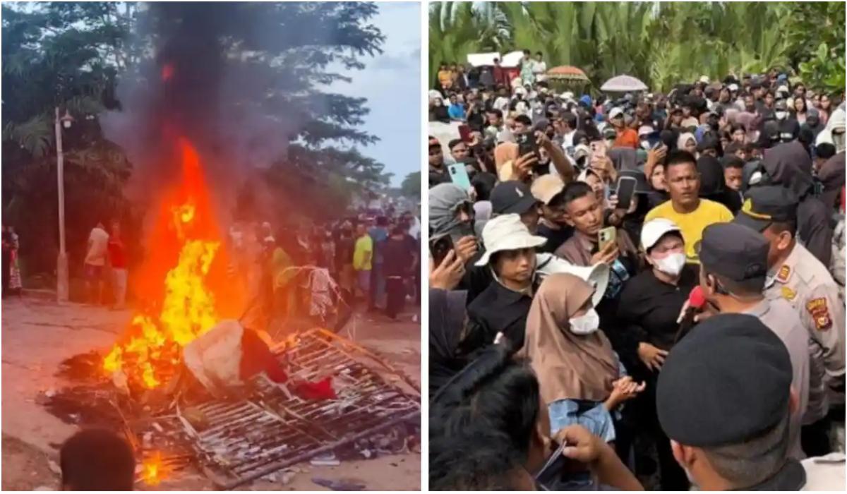 KAPOLSEK-DICOPOT-Warga-membakar-sepeda-motor.jpg