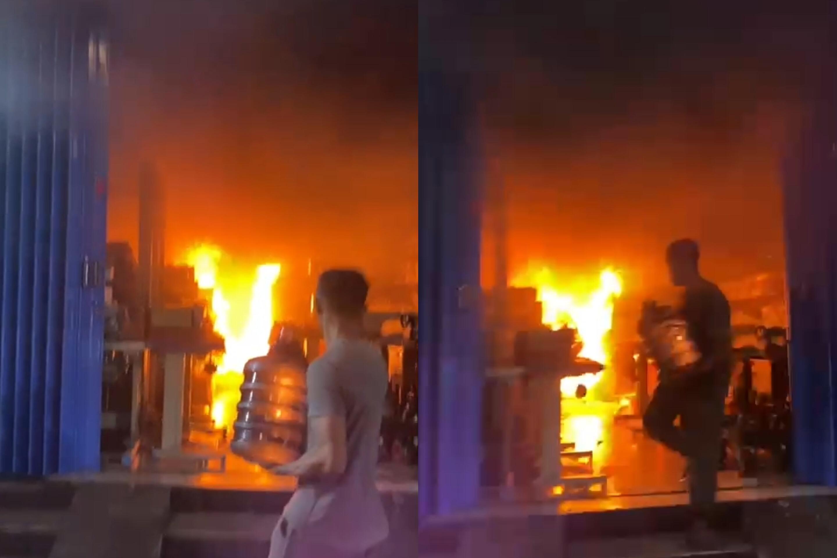 Kebakaran Toko Mesin Jahit di Jl Sulawesi Makassar, Damkar Selamatkan Pemilik Terjebak di Lantai 3