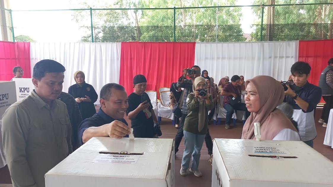 KPU Luwu Timur Simulasi Pemungutan Suara di TPS, Hamdan: Jangan Ada Gerakan Tambahan