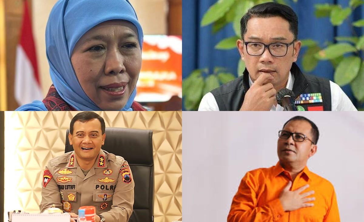 Kabar Pilkada 2024 : Ridwan Kamil Galau, Khofifah Was-was! Kejutan Ahmad Luthfi dan Danny Pomanto