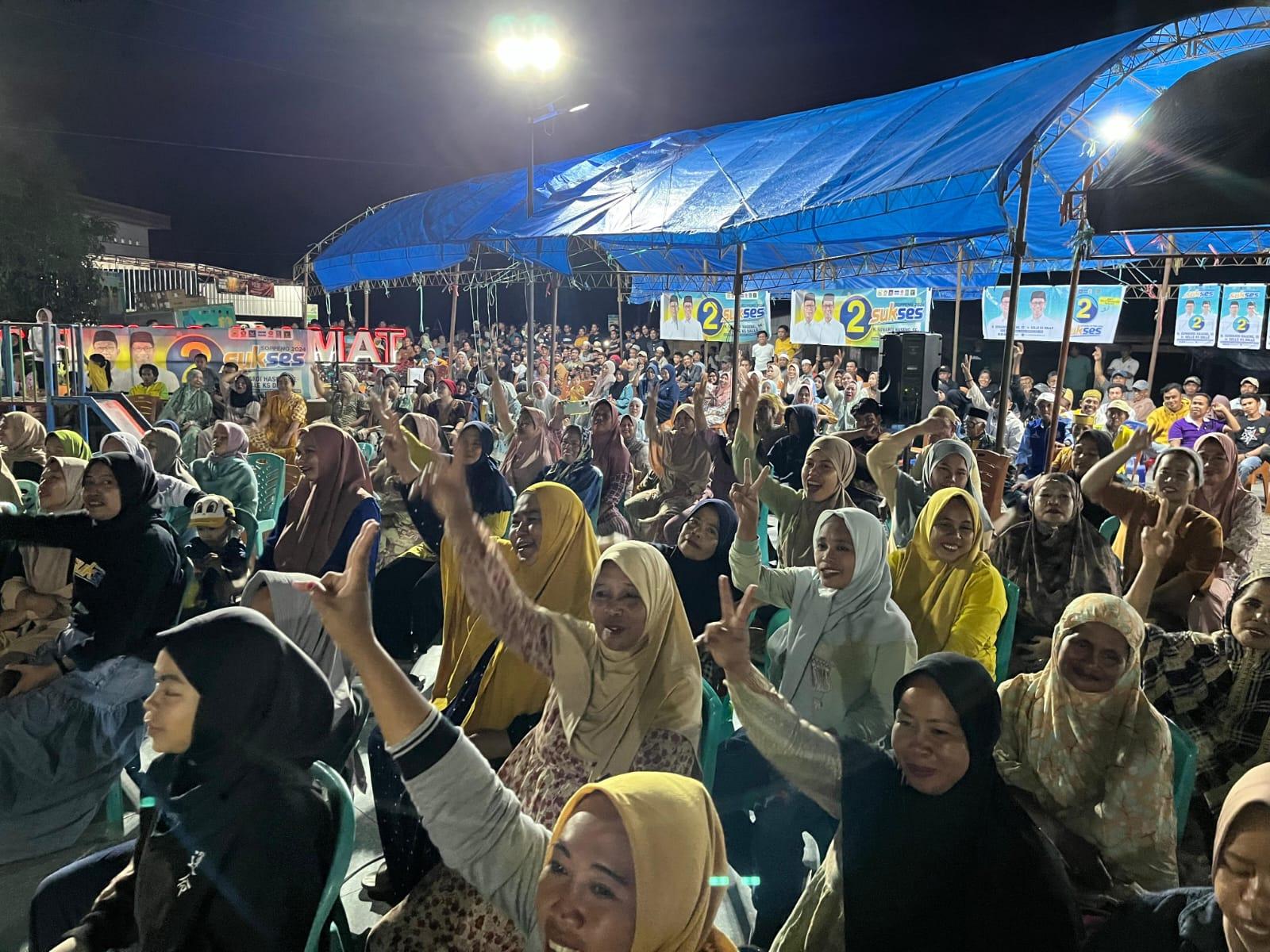 Tak Bisa Dibendung! Warga Tetewatu Membludak Hadiri Kampanye Suwardi Haseng - Selle KS Dalle