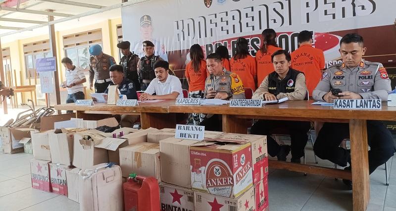 BREAKING NEWS: Polres Bone Tangkap 193 Pelaku Narkoba