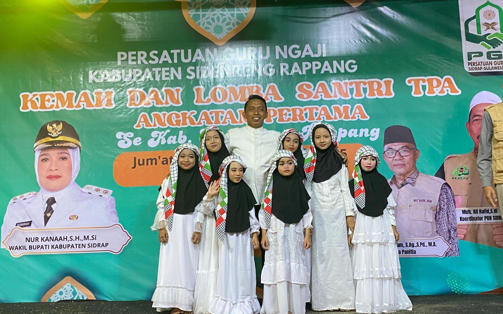 Kemah dan Lomba Santri TPA di Sidrap Jadi Wadah Edukasi dan Silaturahmi