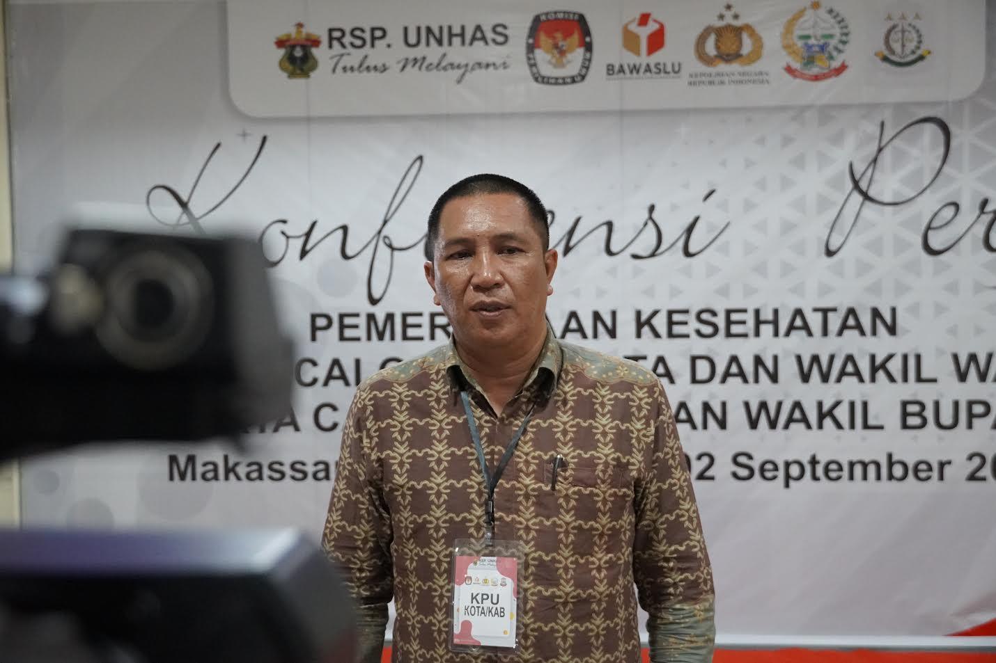 Berkas Pendaftaran 2 Bapaslon Bupati dan Wakil Bupati Takalar Perlu Diperbaiki