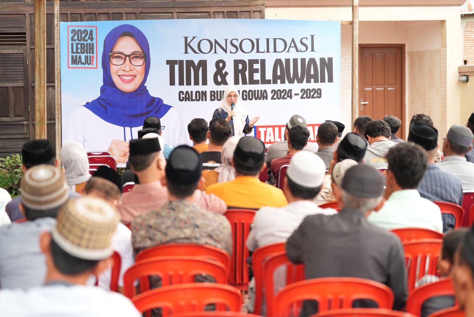 Buka Puasa Bareng Relawannya, Husniah Talenrang Ungkap Elektabilitasnya di Pilkada Gowa