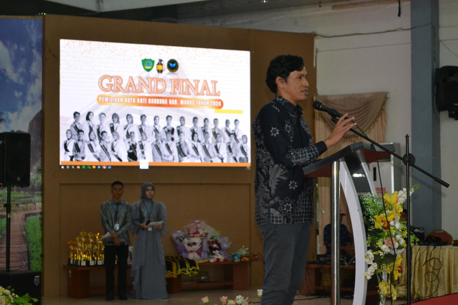 30 Finalis Duta Anti Narkotika Maros Berebut Juara, BNN Sulsel Jadikan Percontohan