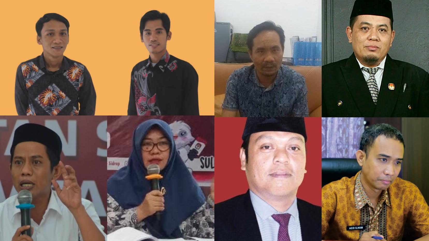 Kolase-petahana-komisioner-KPU-7-KabupatenKota-di-Sulsel-lolos-tes-kesehatan-dan-wawancara.jpg