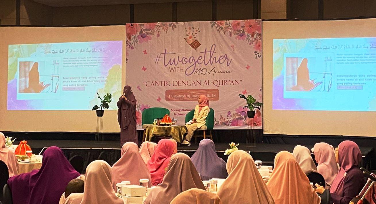Twogether with MQ Ameena, Merayakan 2 Tahun Kebersamaan dengan Kajian Cantik Bersama Alquran
