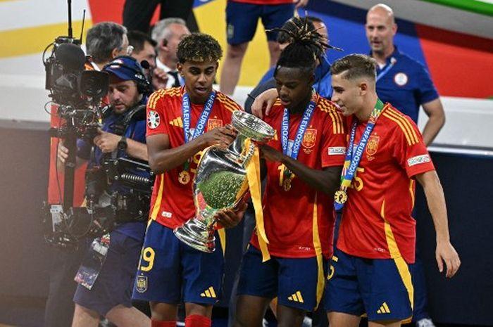 Spanyol Juara Piala Eropa, Gol Mikel Oyarzabal Pastikan Kemenangan 2-1 atas Inggris