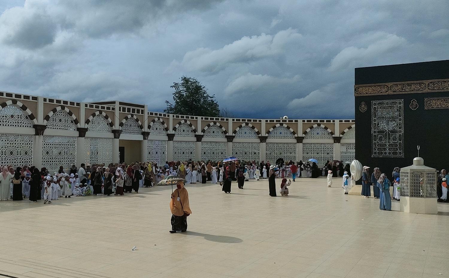 VIDEO: Ratusan Murid PAUD Praktik Manasik di Asrama Haji Sudiang Makassar