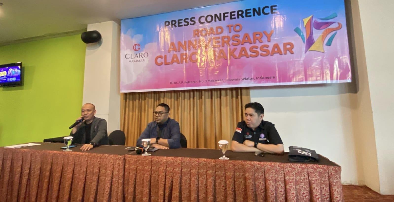 Spesial HUT ke-17, Claro Makassar Bakal Hadirkan Fourtwnty Hingga Gelar Sunatan Massal