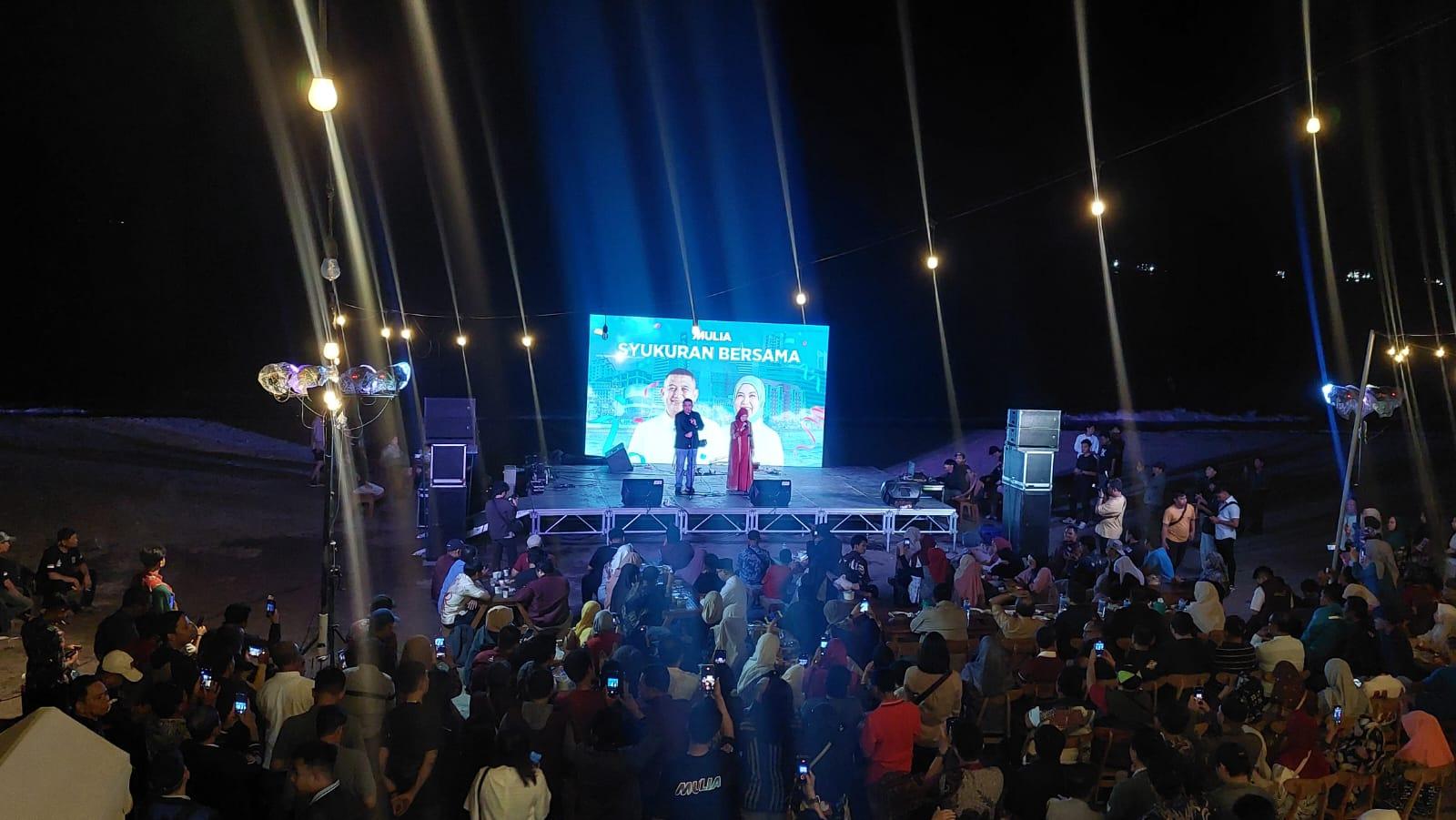 MULIA Unggul Telak di Quick Count, Karyawan Bosowa Syukuran