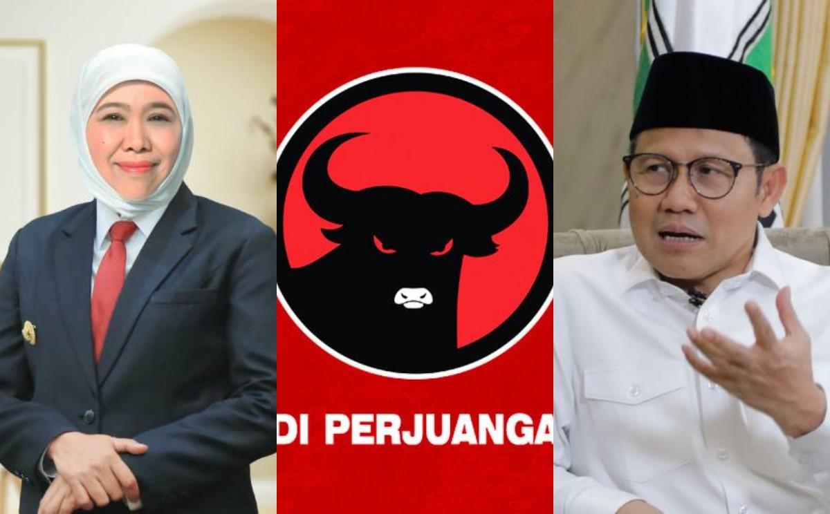 Kian Mesra dengan Khofifah PDIP Dorong 3 Calon Wakil, Cak Imin 'Dipaksa Melawan' di Pilgub Jatim ?