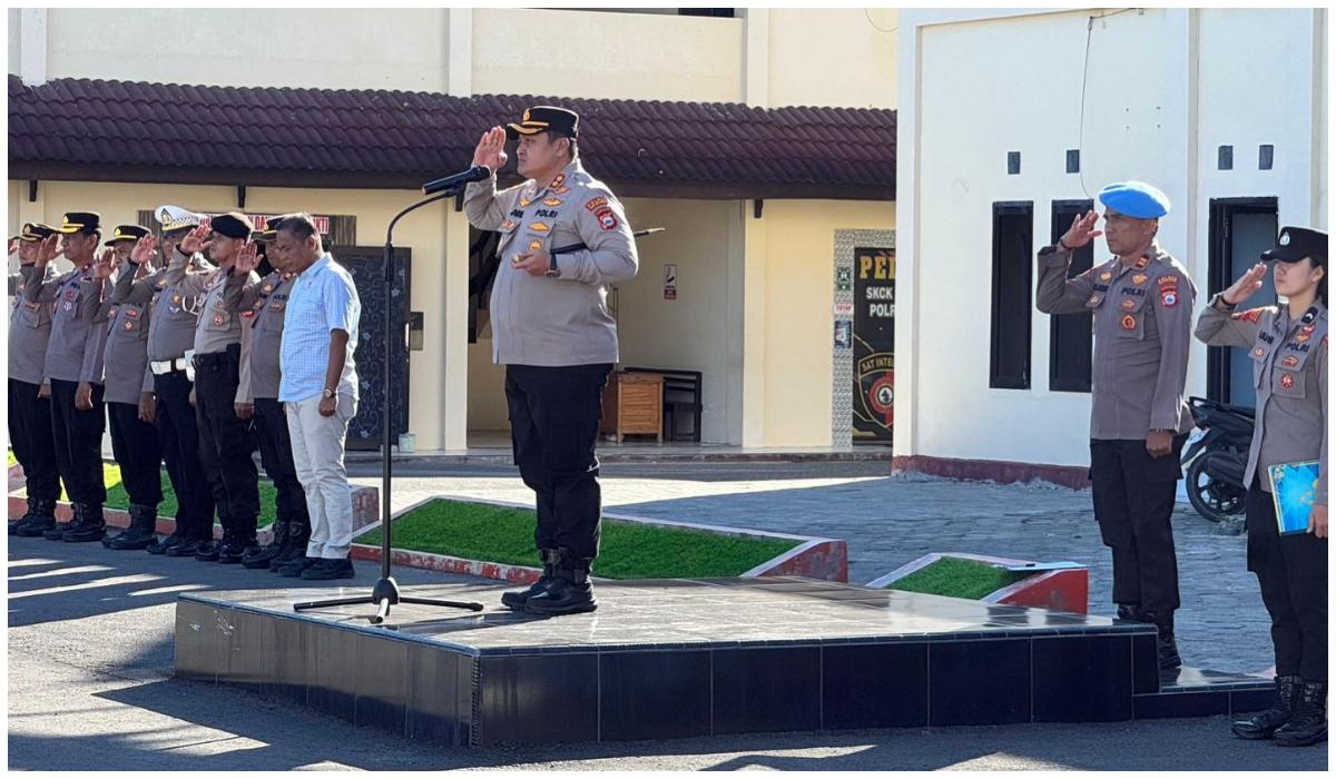Kapolres Selayar Minta Antisipasi Panic Buying, Tegaskan Stok BBM Aman, Penimbun Pasti Ditindak